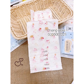 Sét 5 khăn sữa NOUS kích thước 30*30