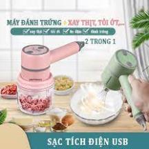 [HÀNG CHẤT] Máy xay sinh tố mini cầm tay sạc pin siêu bền hàng nhập khẩu bảo hành 1 tháng