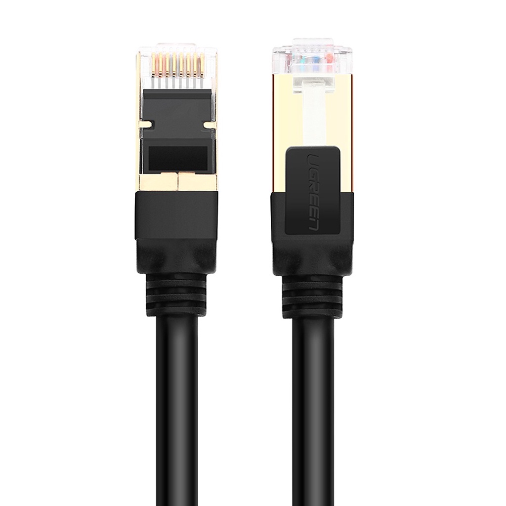 Cáp Mạng Cat 7 STP Chống Nhiễu Dây Tròn Dài 1m Ugreen 11268
