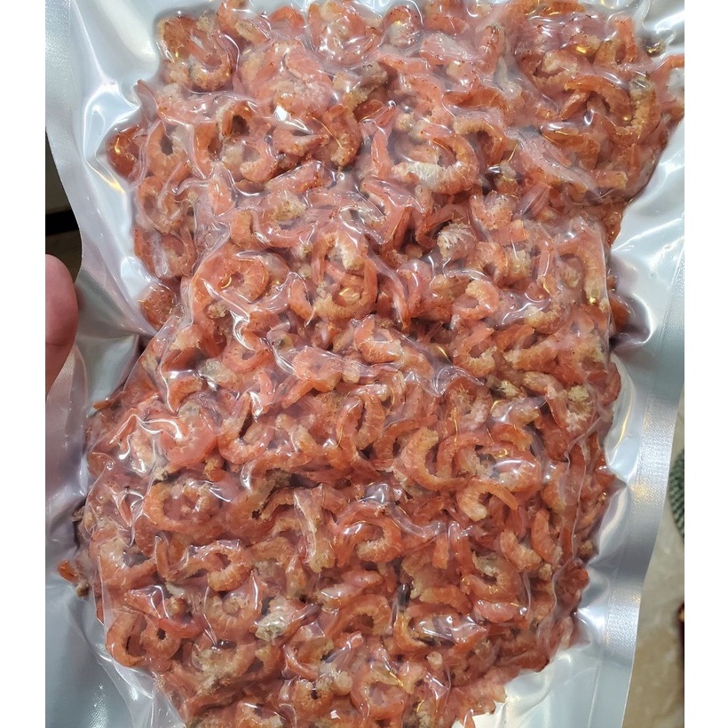 TÔM KHÔ CÀ MAU 100% 500gr-Thẻ vuông, tôm bạc- NGON NGỌT, KHÔ RANG-KHÔNG MÀU KHÔNG HÓA CHẤT
