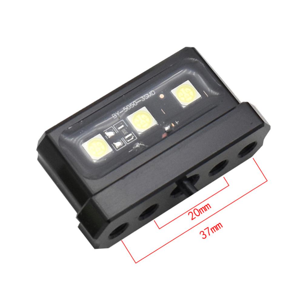 Đèn Biển Số Xe 3 Bóng Led 12V E4Q7 Bằng Nhôm Bền Bỉ