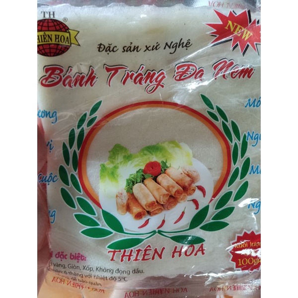 Bánh tráng đa nem/bánh ram Thiên Hoa đặc sản Nghệ An | BigBuy360 - bigbuy360.vn
