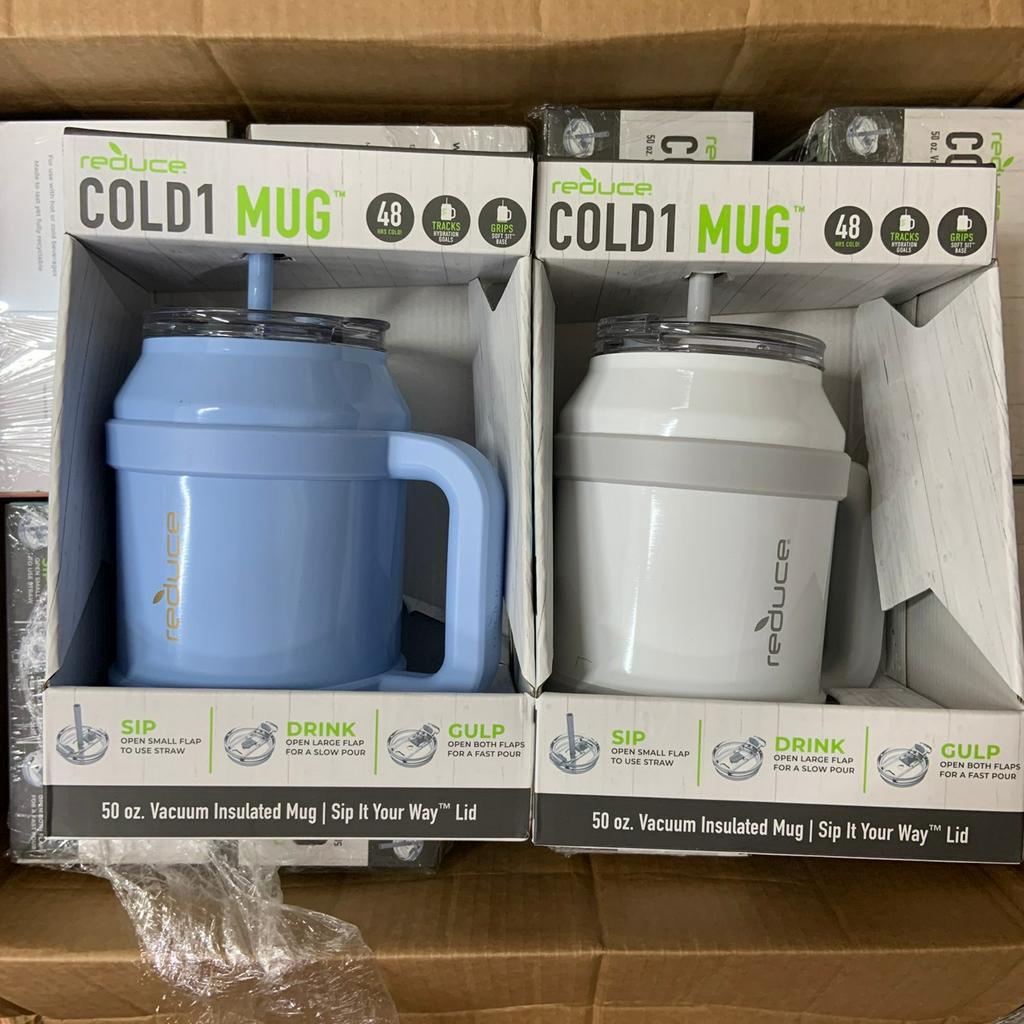 Ly giữ nhiệt thép không gỉ kèm ống hút Reduce Cold1 Mug dung tích 1,5l - - EDS Mart