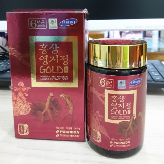 Cao hồng sâm linh chi 240g