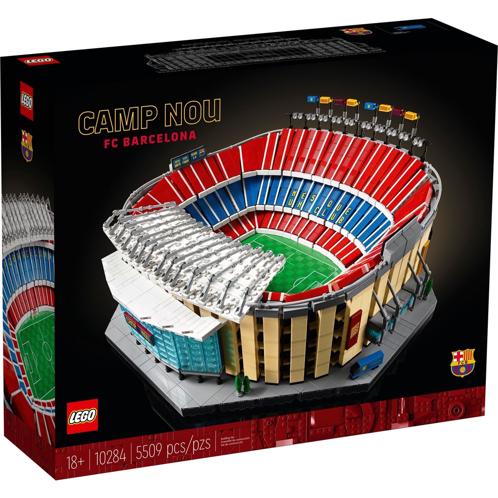 LEGO 10284 Camp Nou – FC Barcelona - SÂN VẬN ĐỘNG NOU CAMP