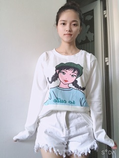 [Rẻ vô địch] Áo Thu đông dài tay (ảnh tự chụp)