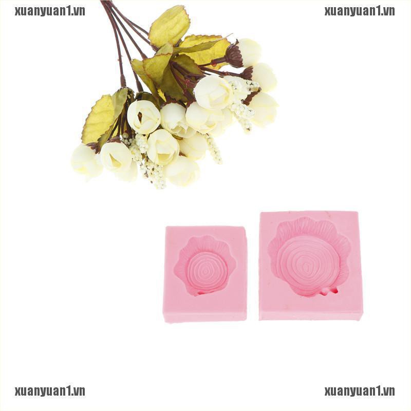1 [XUANYUAN1] Khuôn Silicone Tạo Hình Làm Bánh Kẹo Hình Nàng Tiên 3D DIY