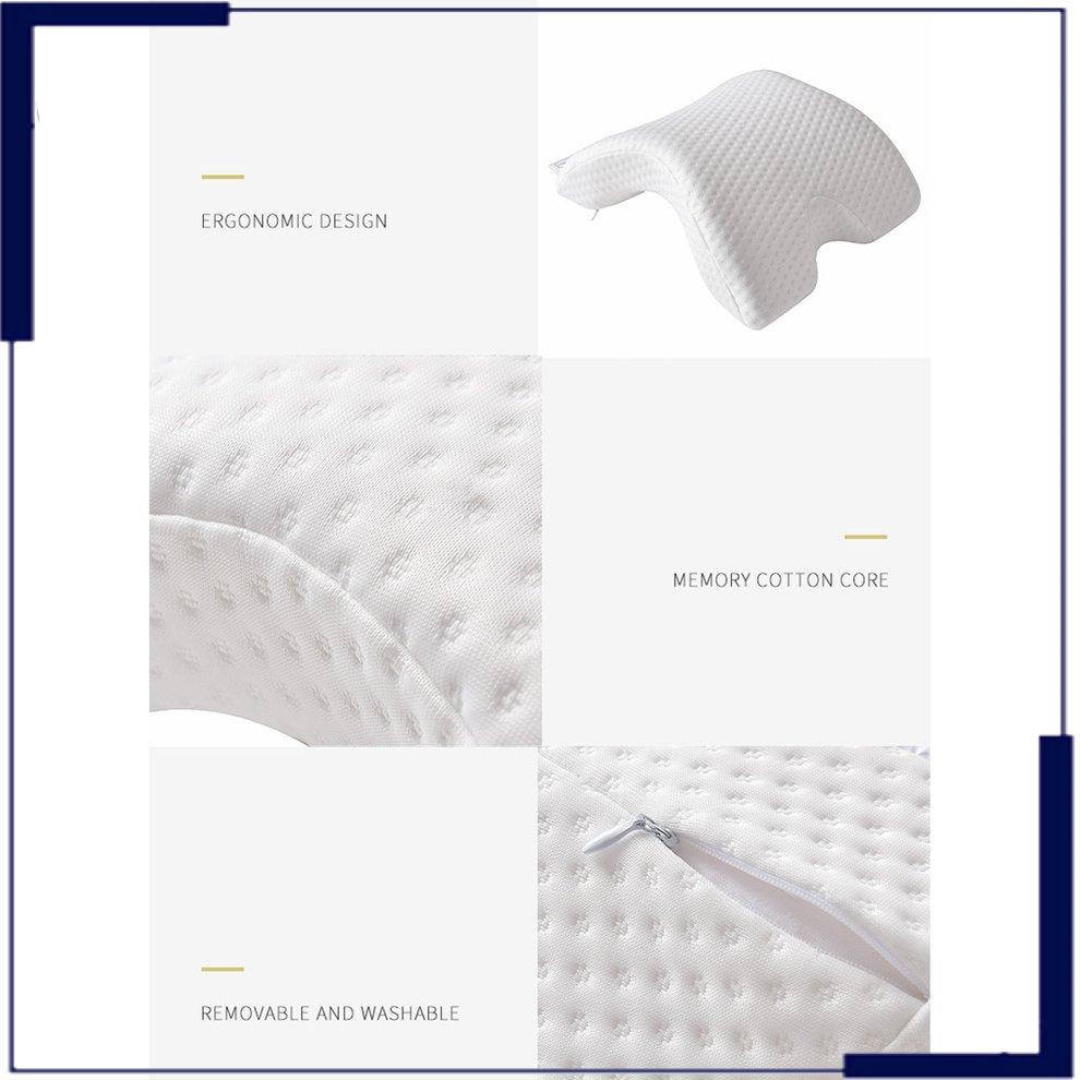 Gối Kê Cổ Chữ u Bằng memory foam Thiết Kế Rỗng Tiện Dụng Cho Cặp Đôi