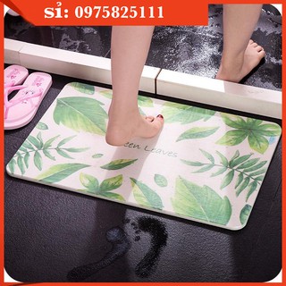 RẺ VÔ ĐỊCH🎁Thảm Đá Siêu Thấm Nước Nhật Bản [Có Họa Tiết]