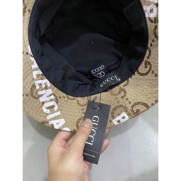 Nón bucket nam nữ, bo cụp gcc in chữ ba thời trang hot trend