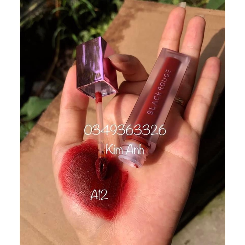 Son kem handmade, son A12 đỏ nâu, blackrouge A06,A37 màu đẹp