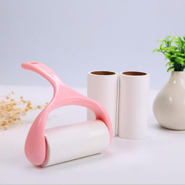 Cây Lăn Bụi Quần Áo Tặng Kèm 2 Lõi Thay Thế Tiện Dụng, Cây Lăn Dính Bụi Được Nhiều Đồ Đa Năng