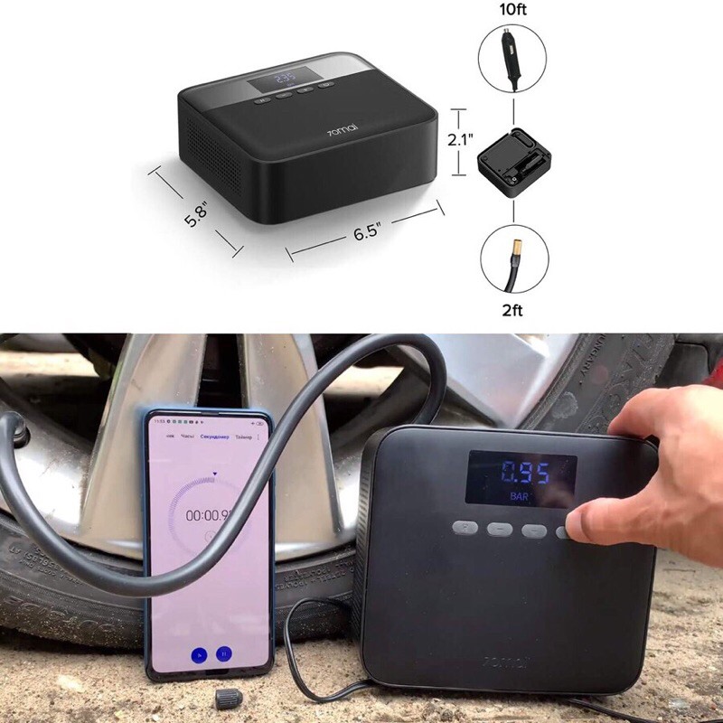 Bơm tự ngắt xiaomi 70mai