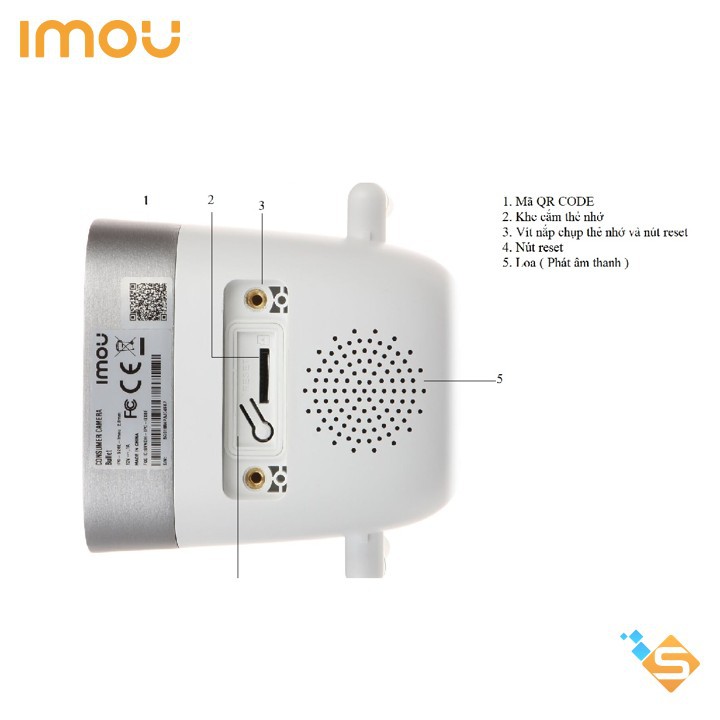 Camera WiFi Thân Ngoài Trời IMOU G26EP 2MP 1080P Tích Hợp Đèn &amp; PIR - Sản Phẩm Cao Cấp Từ DAHUA - Bảo Hành 2 Năm