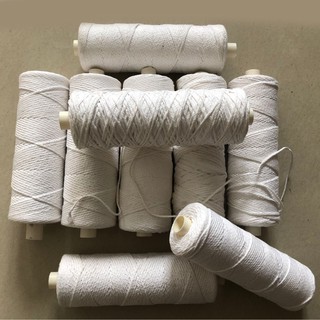 Cuộn Dây Bấc Nến Không Khói - Tim Nến Cuộn - Bấc COTTON Làm Nến Handmade