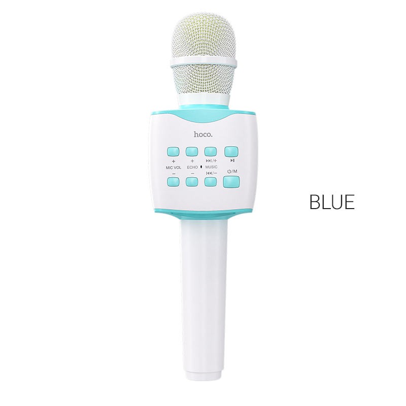 CHÍNH HÃNG Micro Bluetooth Hoco BK5 V5.0, phát nhạc sống động, nhiều chế độ thay đổi giọng