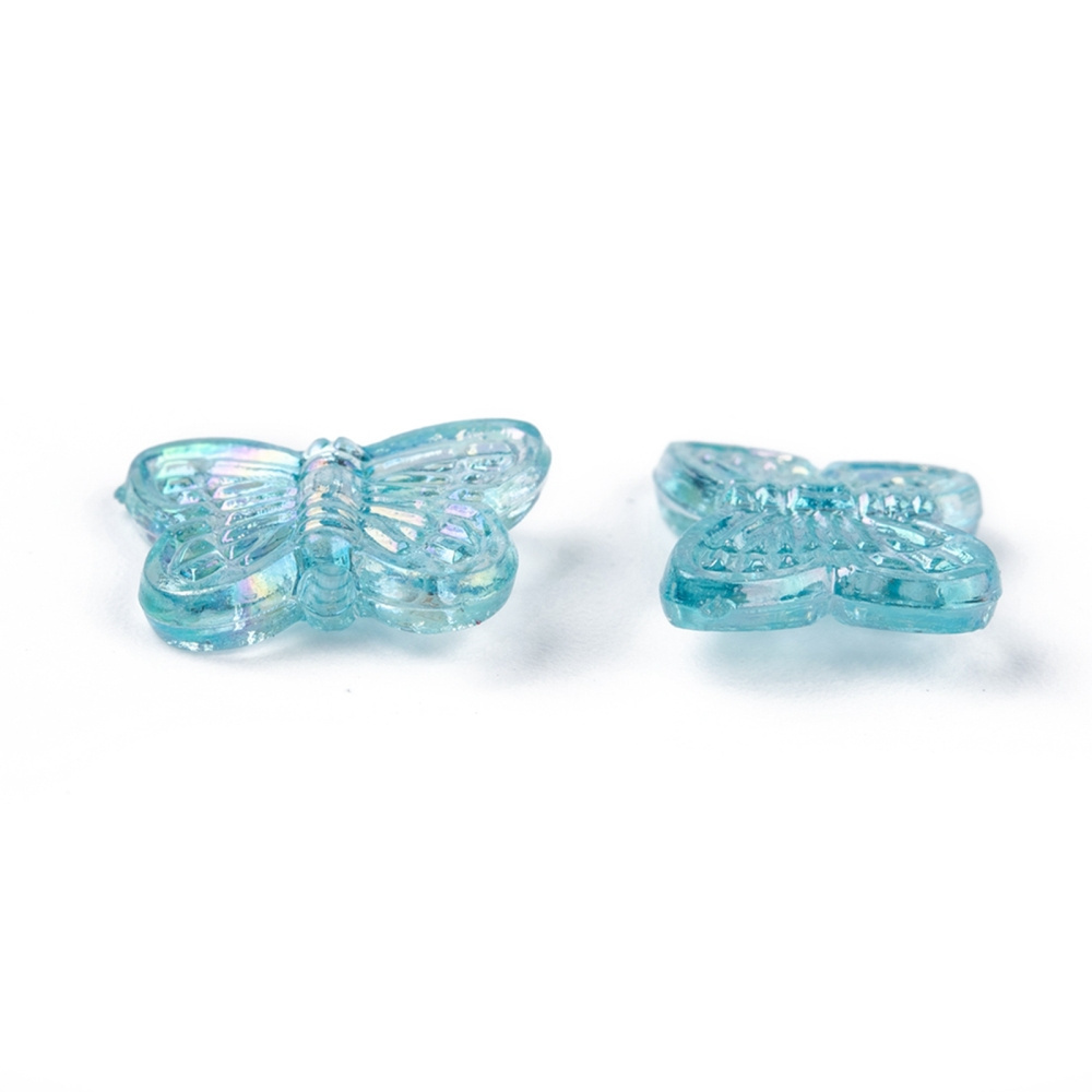 Bộ 192 Hạt Nhựa Acrylic Trong Suốt 1.6mm Kích Thước 11X14X3.5Mm Dùng Làm Trang Sức