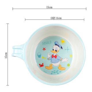 Bát Ăn Cơm Có Tay Cầm Chịu Nhiệt Độ Cao Chống Sốc Hình Chuột mickey disney Cho Trẻ Em