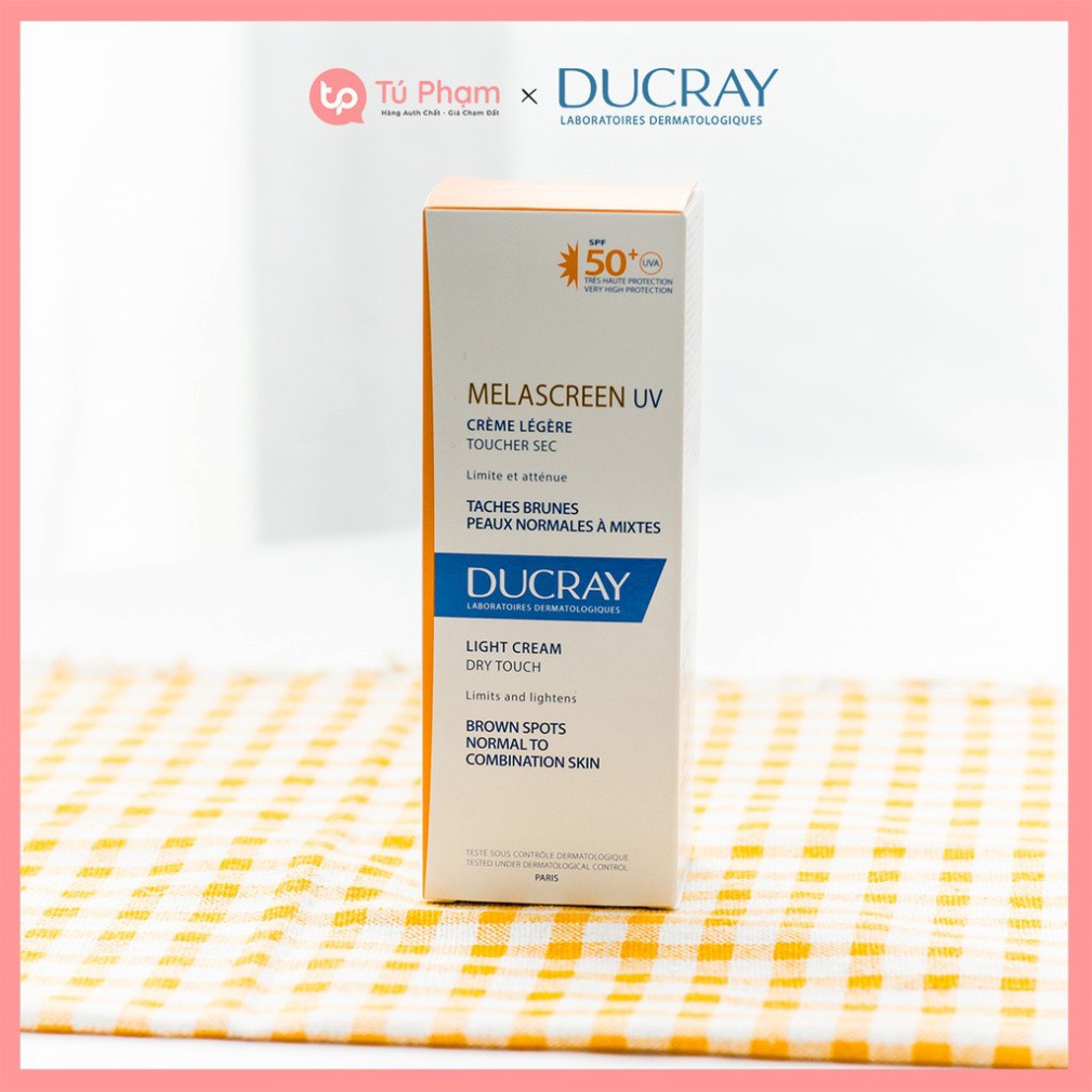 SIÊU SALE Kem Chống Nắng Ducray Melascreen UV Light Cream SPF 50+ 40ml SIÊU SALE
