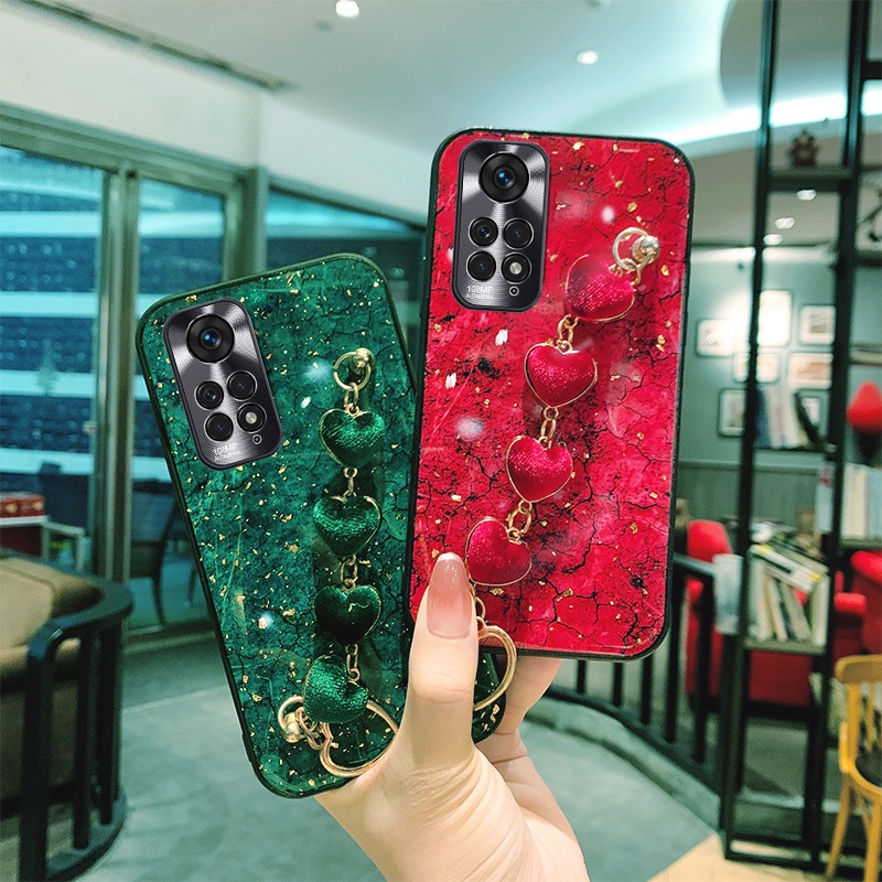 Ốp Điện Thoại Có Dây Gài Cho Xiaomi Redmi Note 11T Pro 11S 11 Pro 12 Poco X4 M4 X3 GT