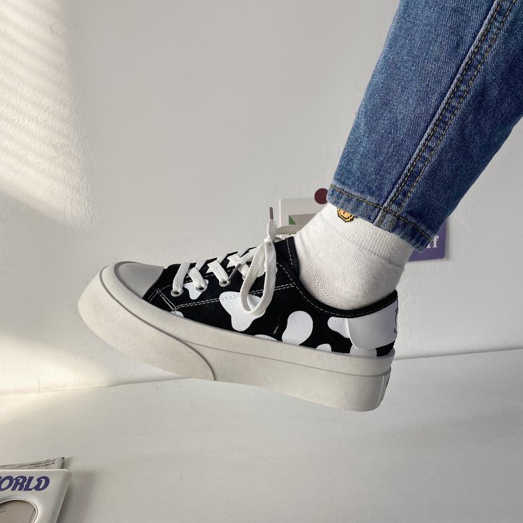 Giày Thể Thao Vải Bạt Thời Trang Hàn Cho Nữ | BigBuy360 - bigbuy360.vn