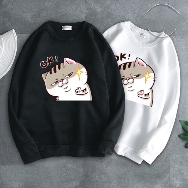 Áo sweater nam nữ siêu kute | BigBuy360 - bigbuy360.vn