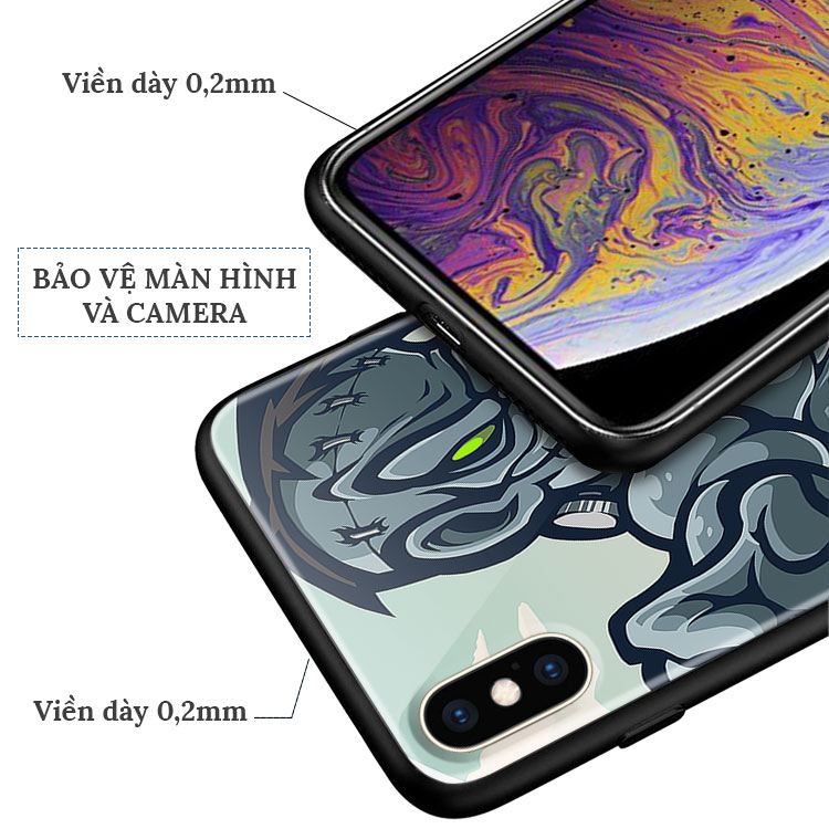 Ốp Độc Lạ In Hình Illustrator GIBNET Cho Iphone 6 S Plus 7 8 Plus Xr X S Max 11 11 Pro Max 12 Mini 12 Pro Max