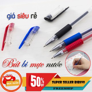 (Xả lỗ) Bút bi mực nước nhiều màu 1000đ (BB01)