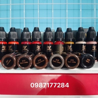 Mực phun xăm BL đỏ cam
