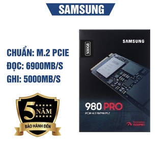 Ổ cứng SSD Samsung 980 PRO 500GB NVMe
