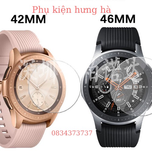 Cường lực Samsung Galaxy Watch 42mm và  46mm - kính cường lực đồng hồ Samsung Galaxy Watch 42mm và  46mm