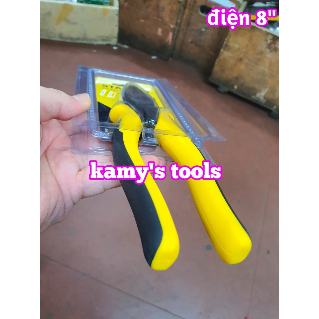 Kìm Điện Stanley 8” 84-029 (Kềm Điện Stanley, Kiềm Điện Stanley)