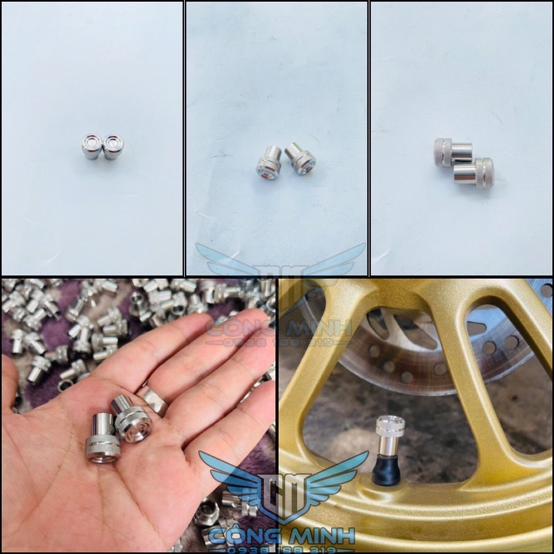 Van Vòi CNC Gắn Bánh Xe Inox 304