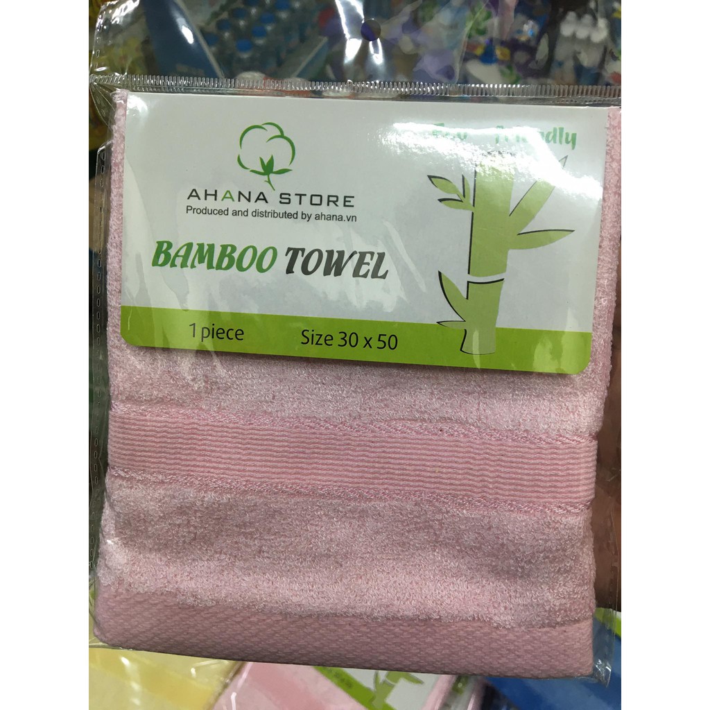 Khăn mặt sợi tre Bamboo Towel loại tốt