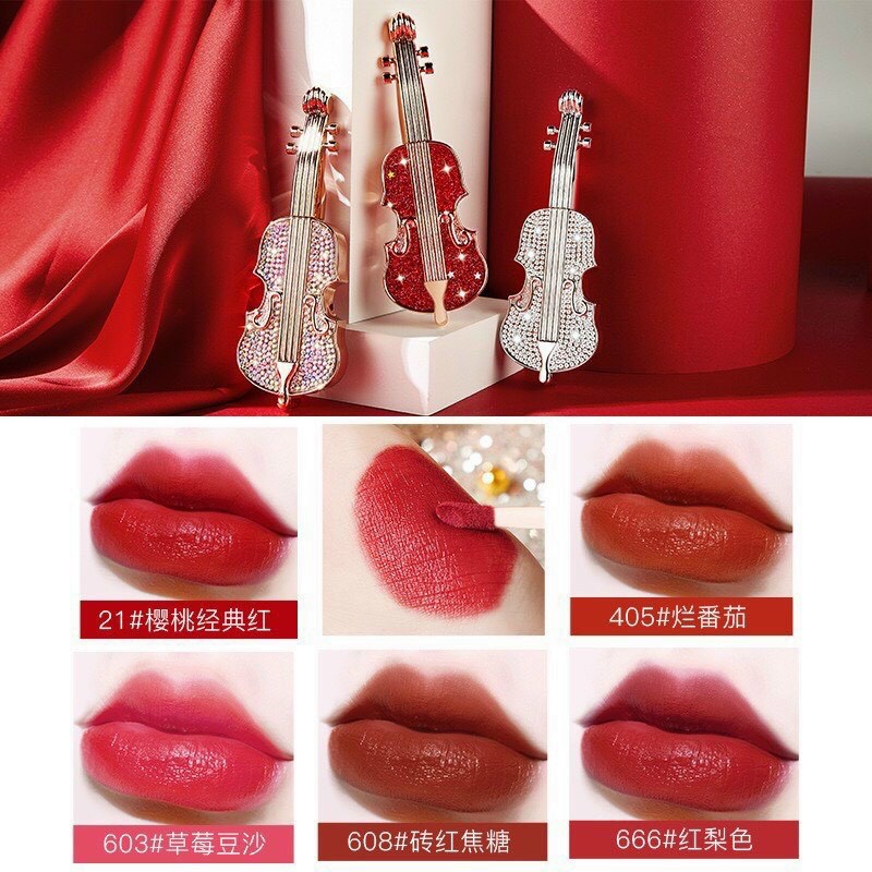 Son kem Cây Đàn Đính Đá Soft Mist Velvet | BigBuy360 - bigbuy360.vn