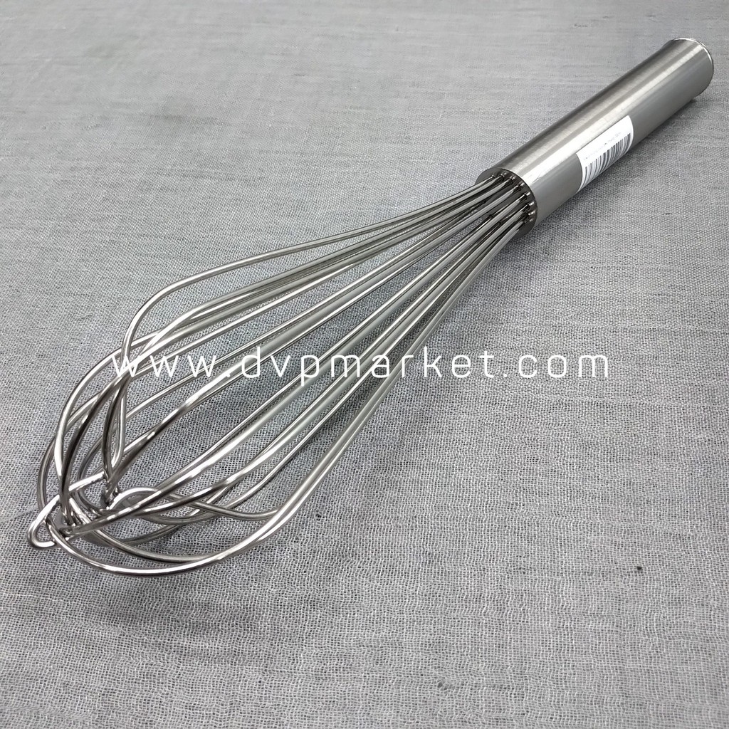 Phới lồng đánh trứng inox dày dặn các kích thước