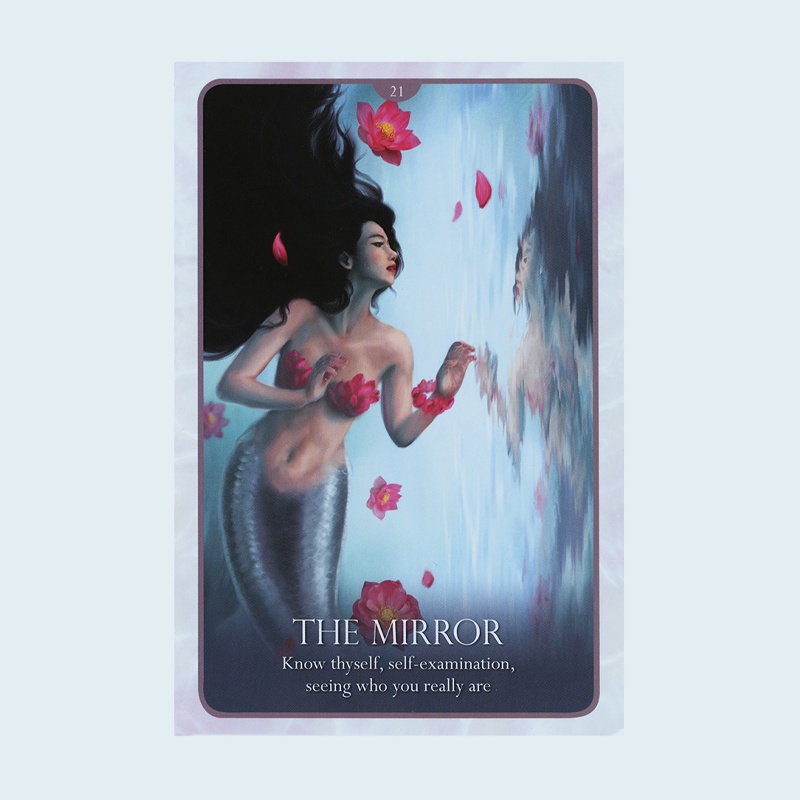 Oracle Of The Mermaids Deck Bộ Bài Tarot Hình Nàng Tiên Cá Độc Đáo