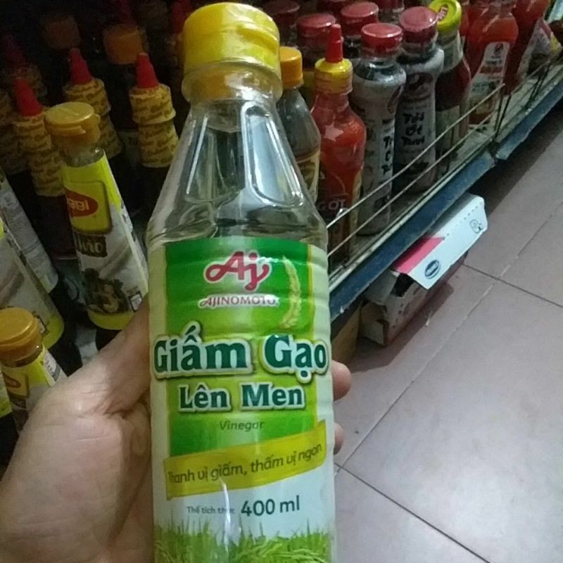 Dấm gạo Lên men 400ml