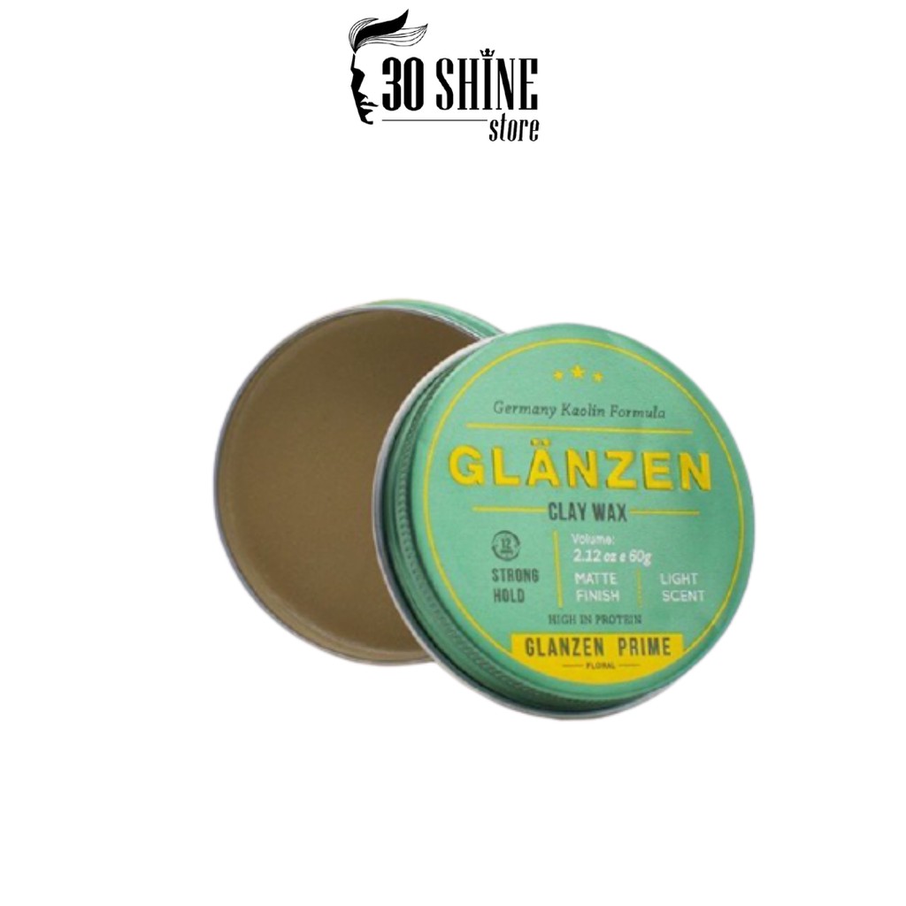 Sáp Vuốt Tóc Cao Cấp Glanzen Prime - Floral Phiên Bản Đặc Biệt Hương Hoa 60G