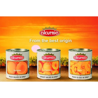 Đào hộp Alcurnia 850g