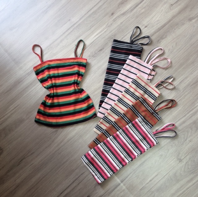 Áo hai dây sọc iteam hot không thể thiếu trong tủ đồ | BigBuy360 - bigbuy360.vn