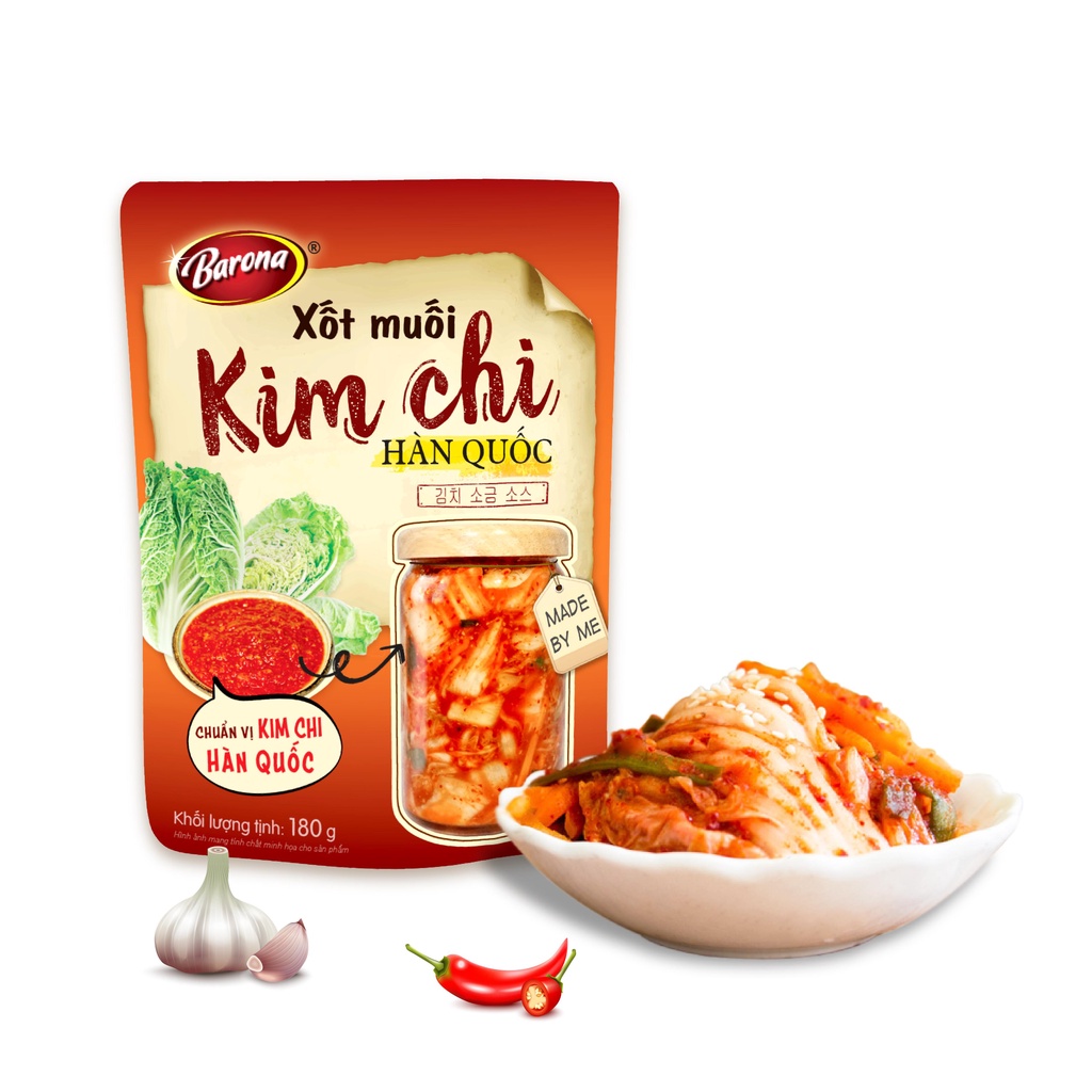 Xốt muối kim chi hàn quốc barona 180g - ảnh sản phẩm 4