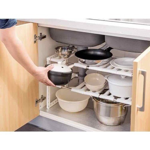 Kệ Gầm Bếp Đa Năng Điều Chỉnh Được Chiều Dài