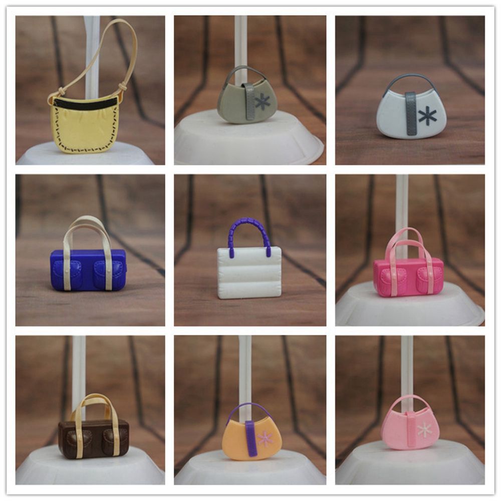 Túi xách nhựa với 34 kiểu dáng thời trang dành cho búp bê tỉ lệ 1/6