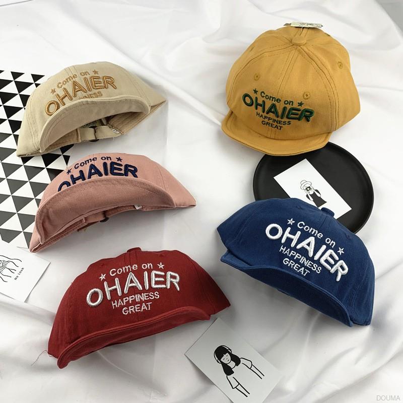 Mũ Lưỡi Trai In Chữ Thiết Kế Đơn Giản Thời Trang Cho Trẻ Em