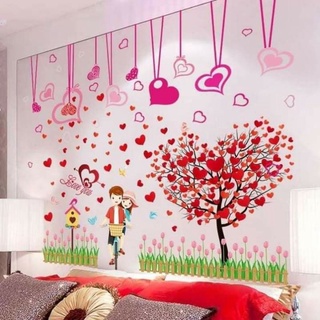 Decal dán tường trang trí phòng cưới
