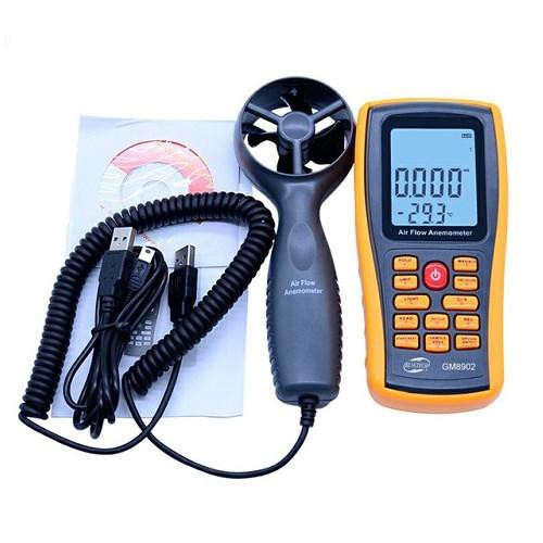 Máy Đo Lưu Lượng Gió Và Vận Tốc Gió GM8902
