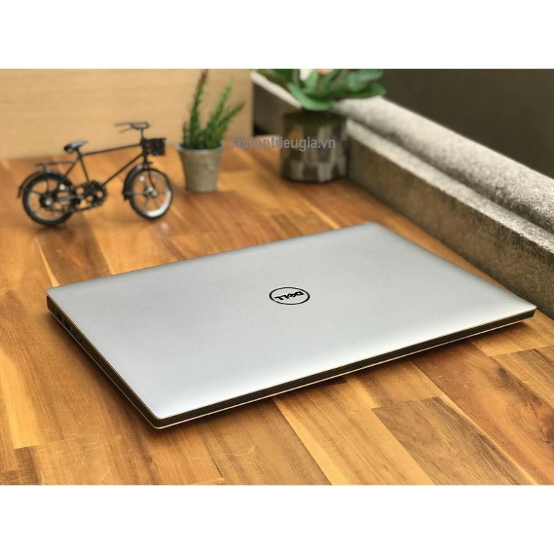 Laptop Dell XPS 9550 Màu bạc :  i5 6300H 8Gb SSD256GB GTX960M 15.6inch FullHD máy đẹp Likenew