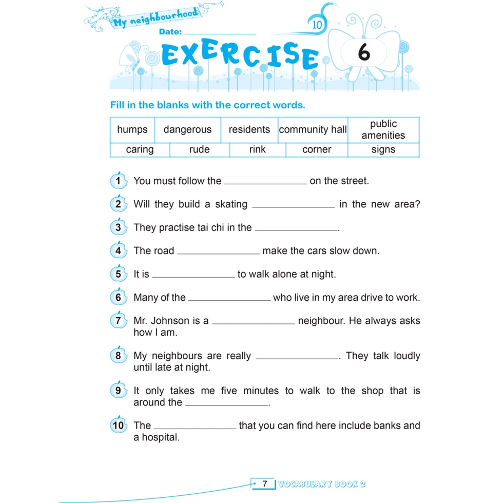 Sách - Bài Tập Từ Vựng Tiếng Anh Cơ Bản Dành Cho Học Sinh (Basic Vocabulary) - Tập 2