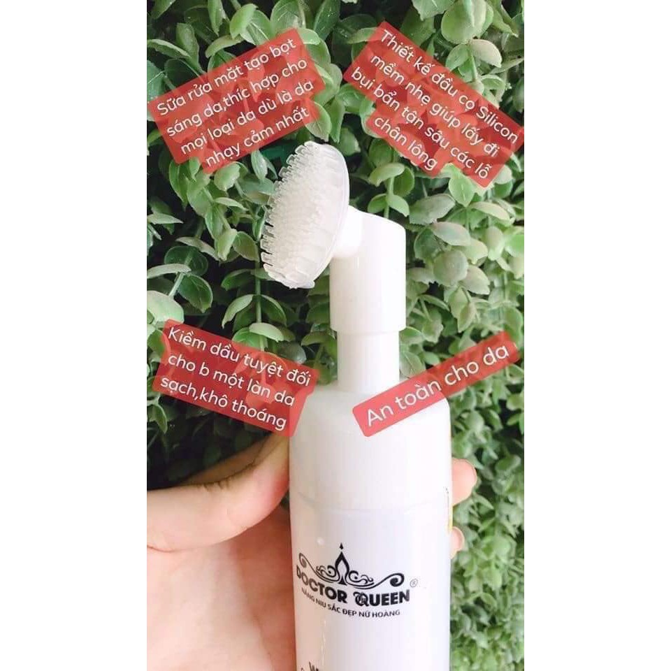 SỮA RỬA MẶT TẠO BỌT DOCTOR QUEEN -MẪU MỚI